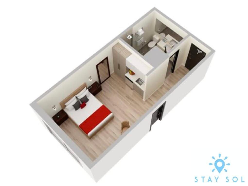 Hollywood Bliss Studio Rooftop Pool