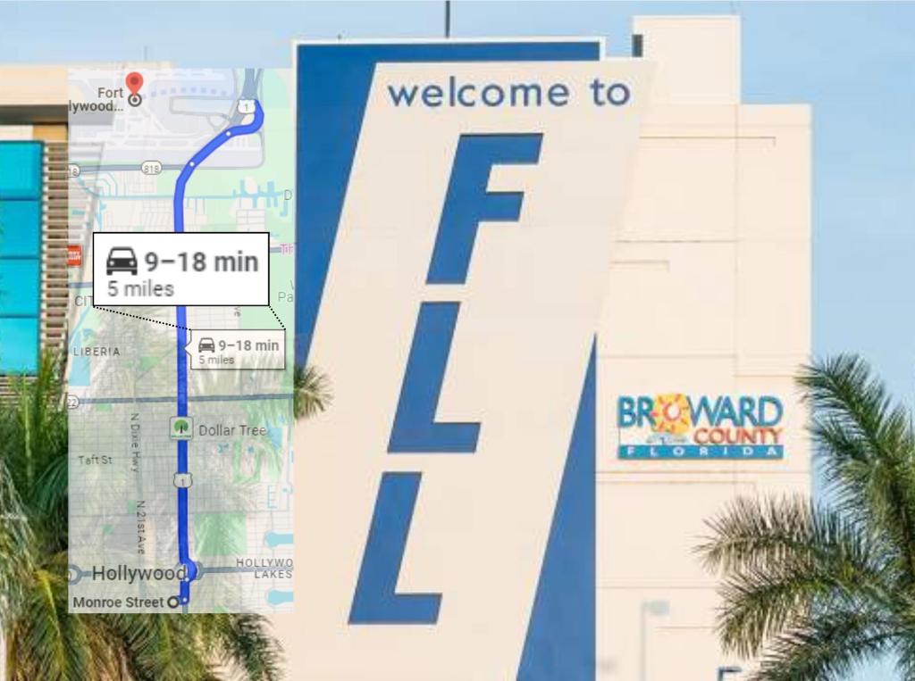 Lux 3BR City-View Retreat in Hollywood, 2nd Floor