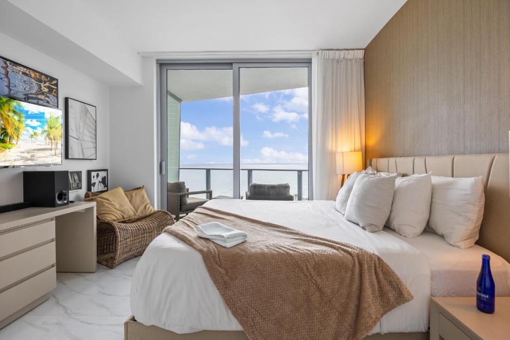 Ventur Luxe Condo l Oceanview - Gym, Beach Access